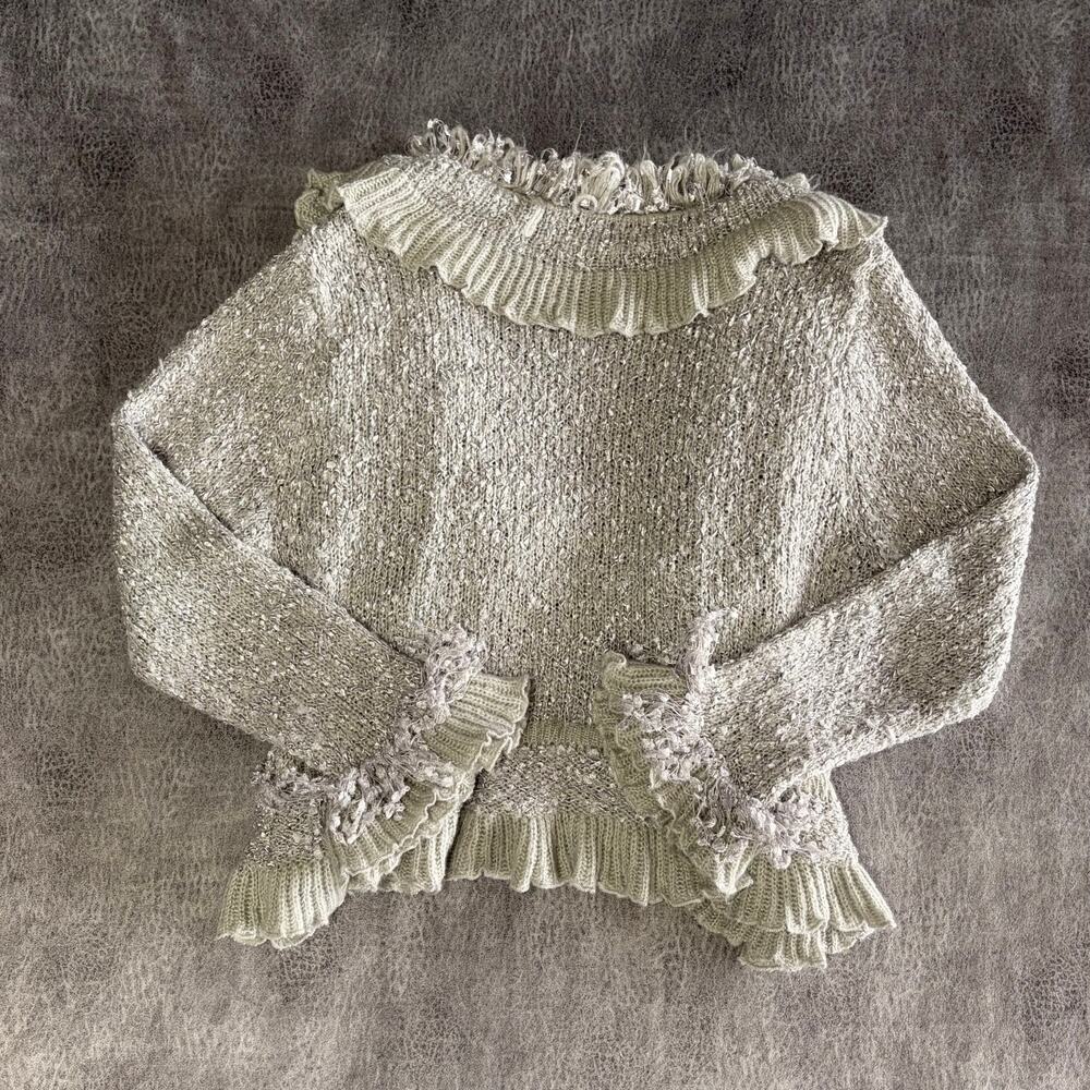Vintage Ruffled Lisa International Fairy Cardigan - Picture 5 of 6
